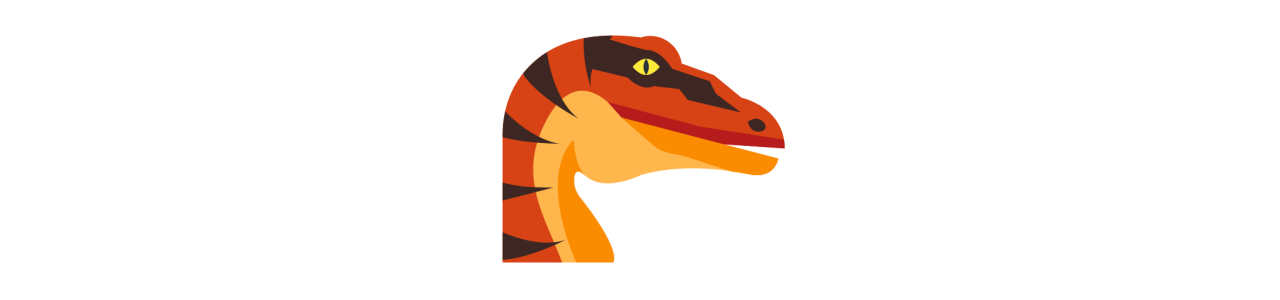 Mascotte Velociraptor - Costume mascotte -