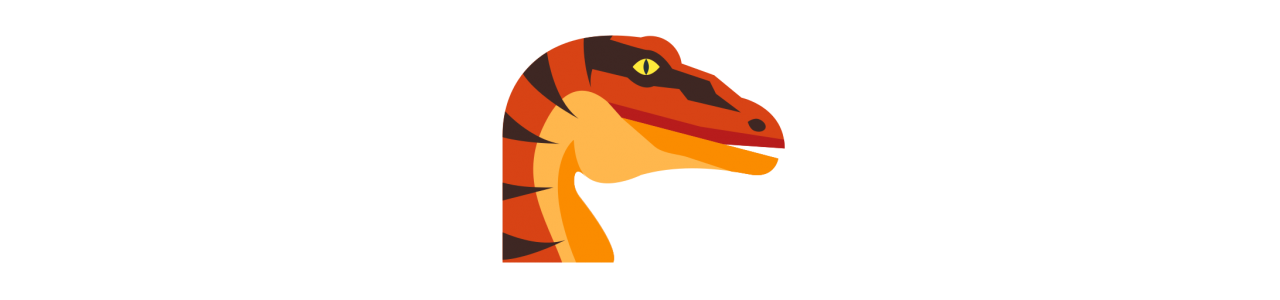 Velociraptor maskot - Maskotdräkt - Redbrokoly.com