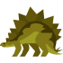 Maskoti Stegosaurus