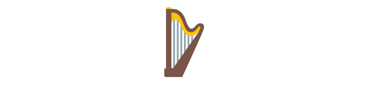 Celtic Harp Mascots - Mascot Costumes -