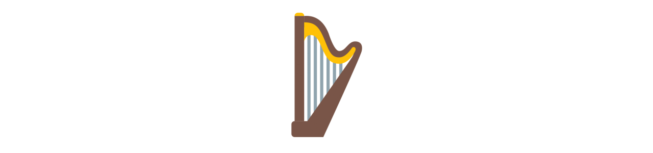 Celtic Harp Mascots - Maskotdräkt - Redbrokoly.com