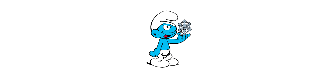 Smurfene maskoter - Maskot kostumer Redbrokoly.com 