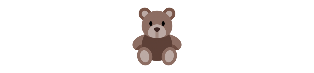 Mascotes de ursinho de pelúcia - Traje Mascote -