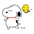 Snoopy maskot