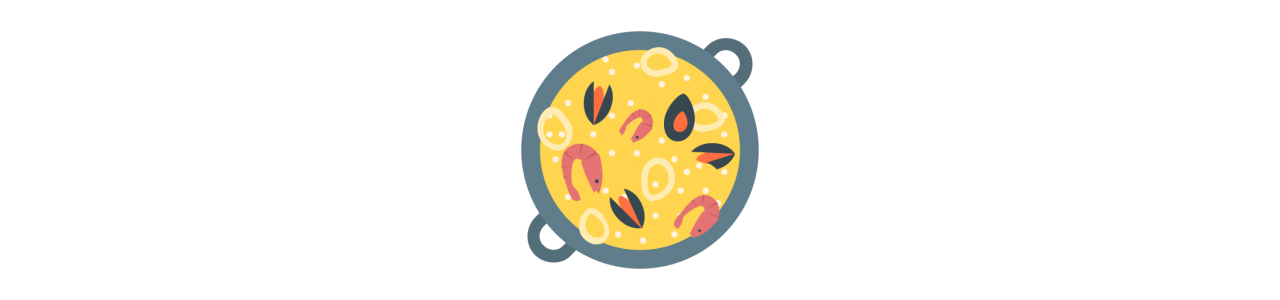 Paella-maskoter – Maskotkostyme – Redbrokoly.com