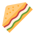 Maskoti sendviče s grilovaným sýrem