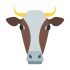 Mascotte della mucca di Hereford