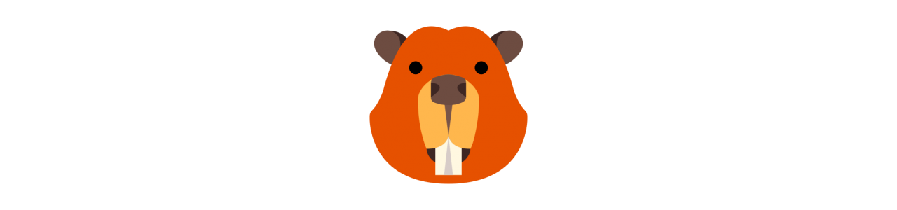 Mascottes de castor - Mascottes - Redbrokoly.com