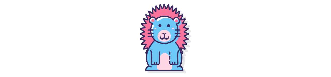 Porcupine maskot – Maskotkostyme – Redbrokoly.com