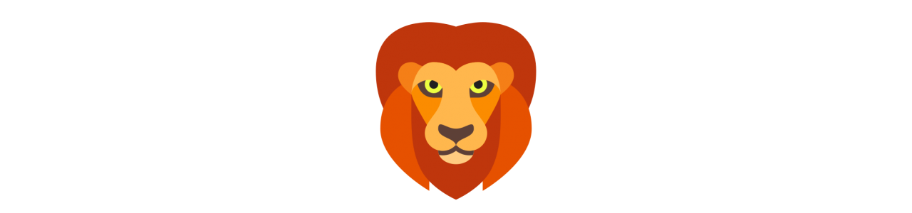 Mascottes de lion de montagne - Mascottes -