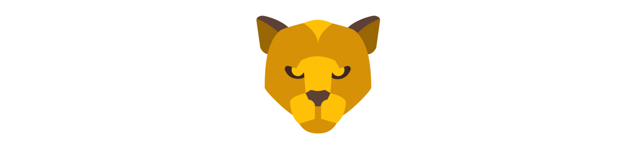 Puma maskoter – Maskotkostyme – Redbrokoly.com
