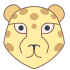 Cheetah mascotes