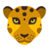 Leoparden-Maskottchen
