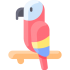 Macaw-mascottes