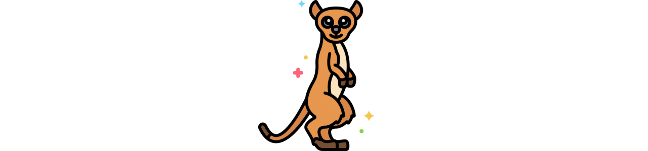 Mascotas de suricata - Disfraz de mascota -