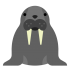 Walross-Maskottchen