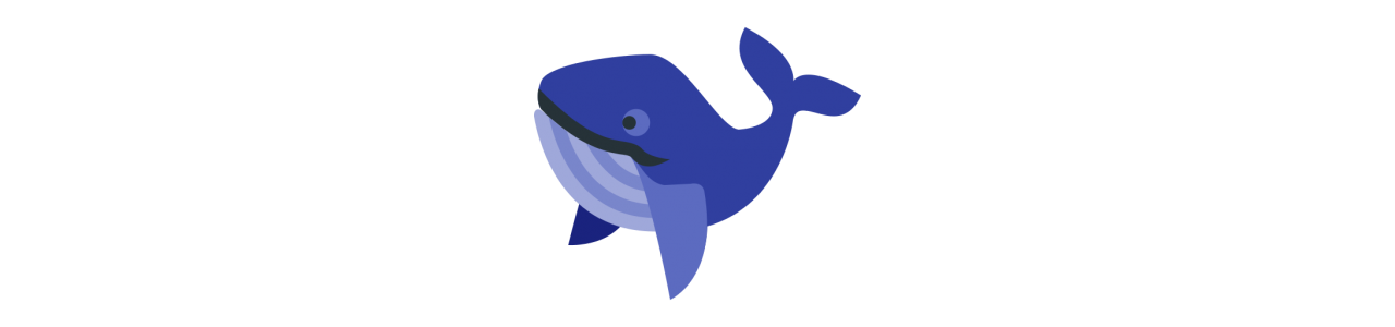Mascotas de la ballena azul - Disfraz de mascota