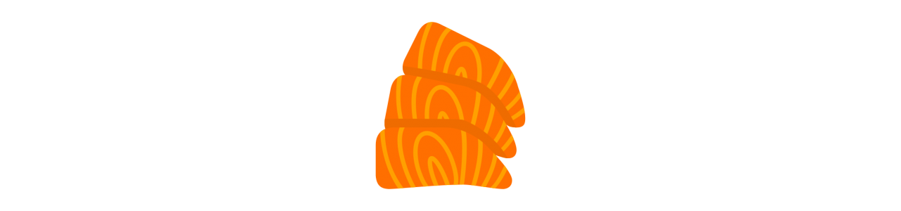 Mascotes de salmão - Traje Mascote -