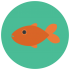 Mascottes Poisson Clown