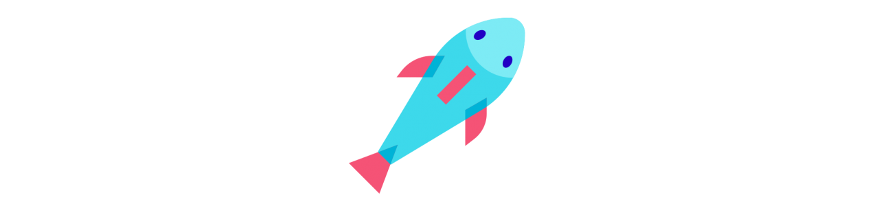Angelfish-mascottes - Mascottekostuum -