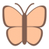 Butterfly maskot