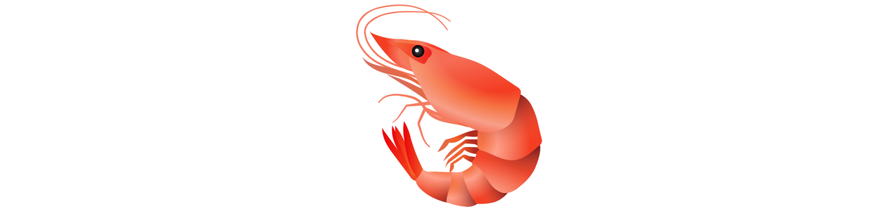 Camarones Mascotas - Disfraz de mascota -