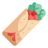 Mascotte di burritos