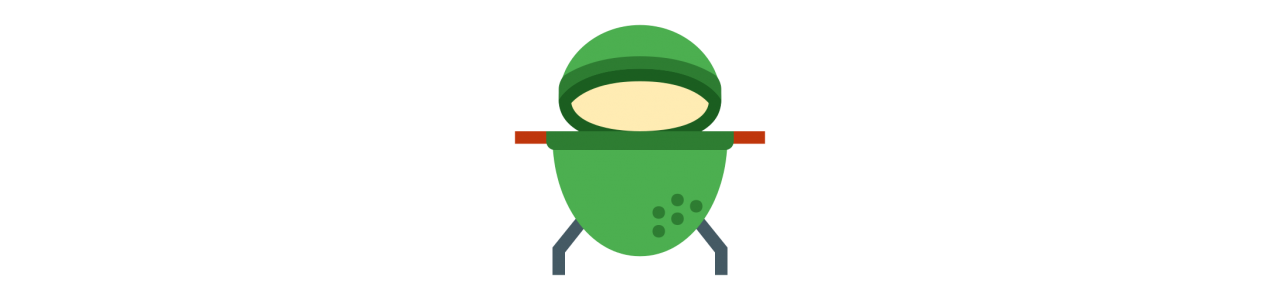 Bbq-maskotar - Maskotdräkt - Redbrokoly.com