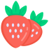 Aardbeien Mascottes