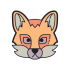 Fox maskotar