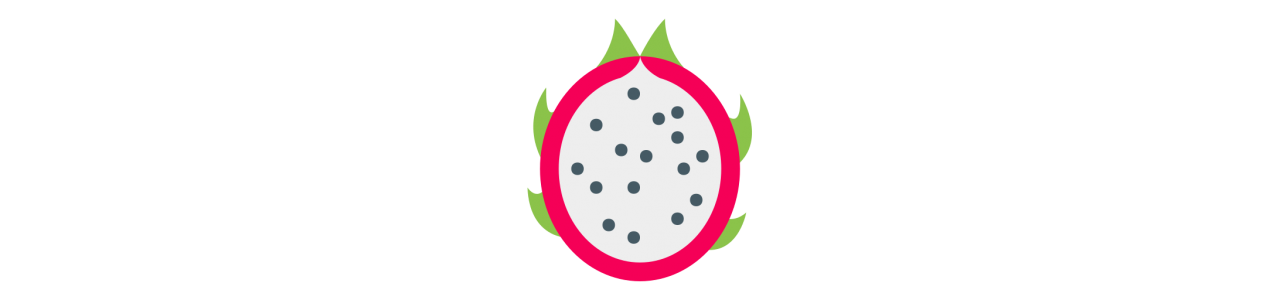 Drachenfrucht-Maskottchen - Maskottchenkostüm -