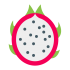 Drachenfrucht-Maskottchen