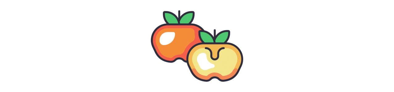 Persimmon-mascottes - Mascottekostuum -