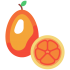 Kumquat-Maskottchen