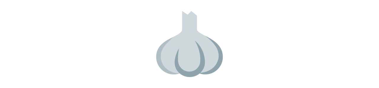 Mascotas de ajo - Disfraz de mascota -