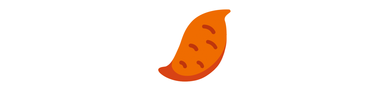Mascotte di patate dolci - Costume mascotte -