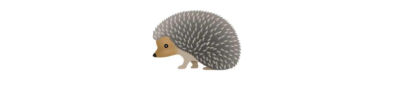 Egel mascottes - Mascottekostuum - Redbrokoly.com