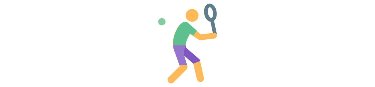 Tennis maskotar - Maskotdräkt - Redbrokoly.com