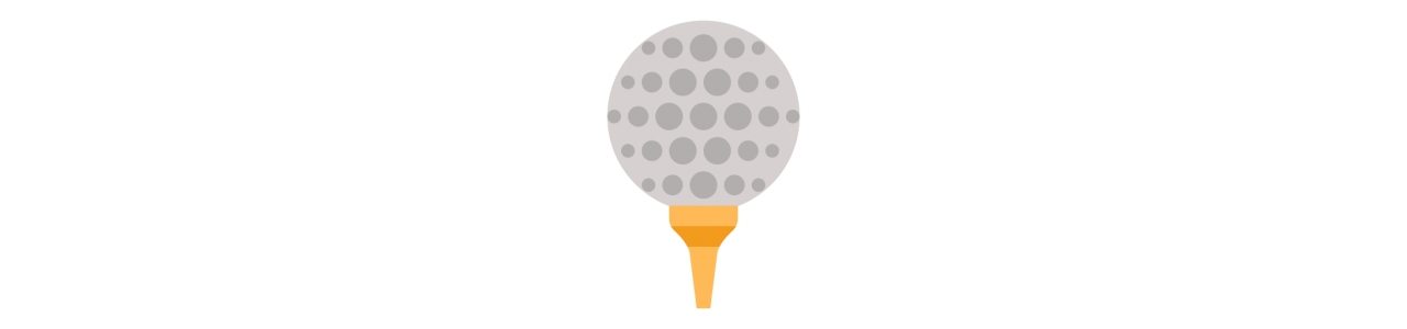 Mascotas de golf - Disfraz de mascota -