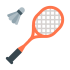 Badminton-Maskottchen
