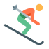 Skiing Mascots