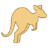 Kangoeroe mascottes