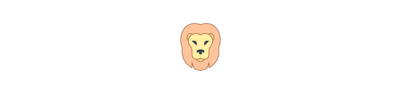Lion mascottes - Mascottekostuum - Redbrokoly.com