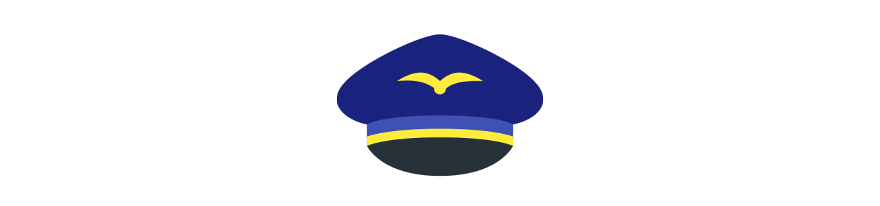 Pilotmaskotar - Maskotdräkt - Redbrokoly.com