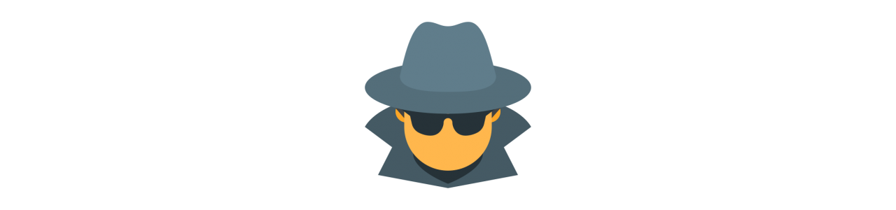 Spion maskoter – Maskotkostyme – Redbrokoly.com