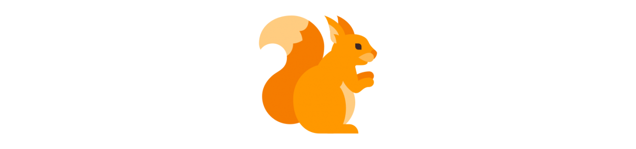 Eekhoorn mascottes - Mascottekostuum -