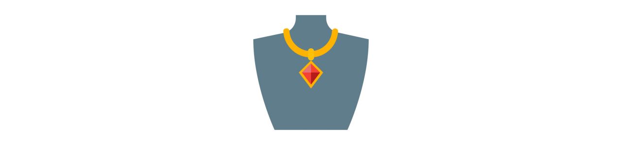 Smycken maskotar - Maskotdräkt - Redbrokoly.com