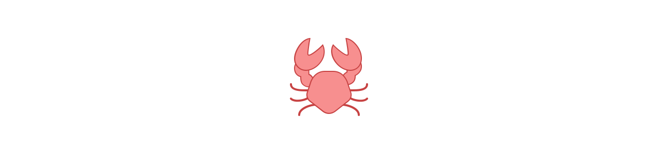 Krabbe-maskoter - Maskot kostumer Redbrokoly.com 