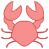 Mascottes Crabe
