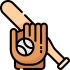 Mascotte guanto da baseball